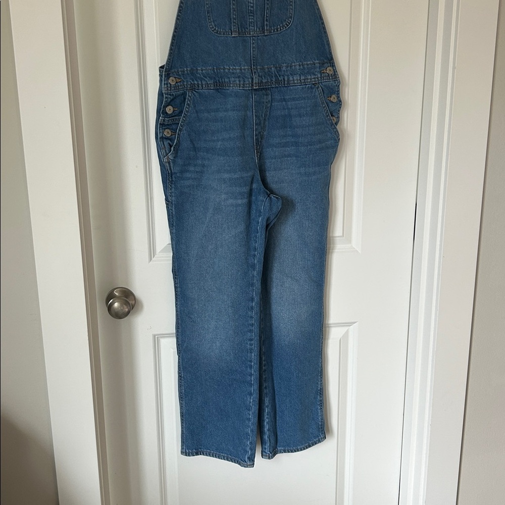 Old Navy Classic Blue Denim Overalls - Picture 5 of 5